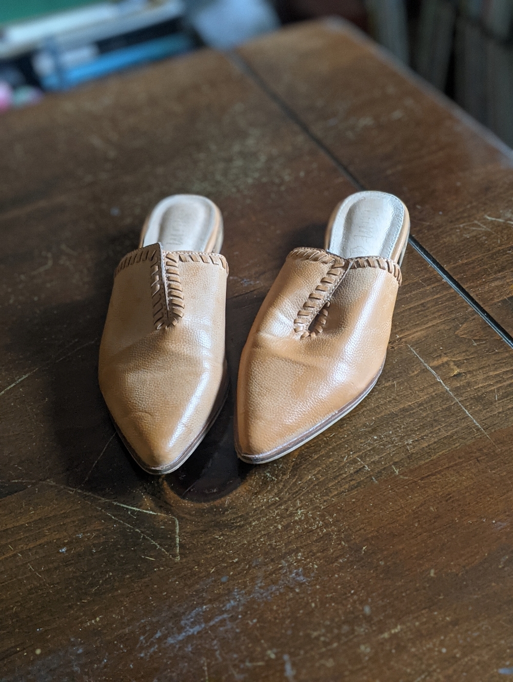 MI.IM leather mules, 8